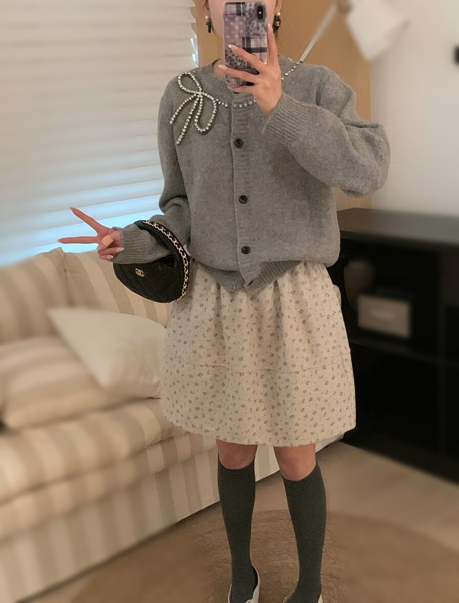 OLA韓國直郵㊣女裝新品時尚人氣25秋冬休閑真品推薦職業針織衫mellor/OLA針織衫