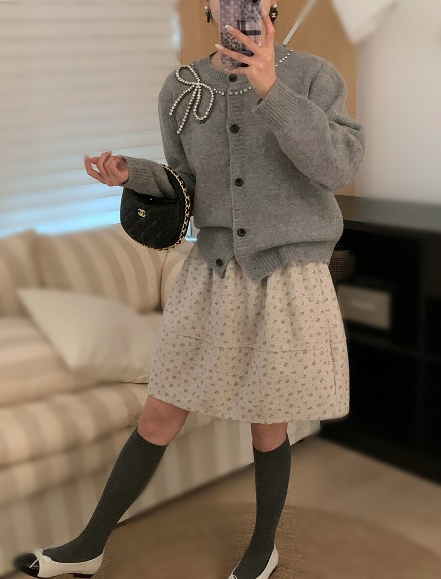 OLA韓國直郵㊣女裝新品時尚人氣25秋冬休閑真品推薦職業針織衫mellor/OLA針織衫