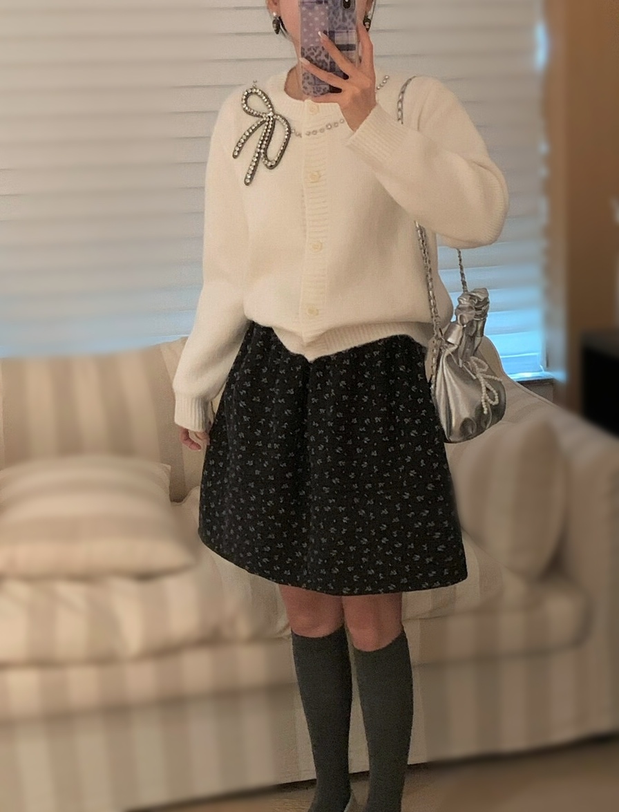 OLA韓國直郵㊣女裝新品時尚人氣25秋冬休閑真品推薦職業針織衫mellor/OLA針織衫