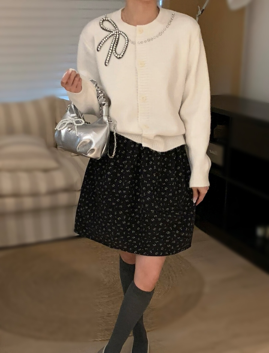 OLA韓國直郵㊣女裝新品時尚人氣25秋冬休閑真品推薦職業針織衫mellor/OLA針織衫