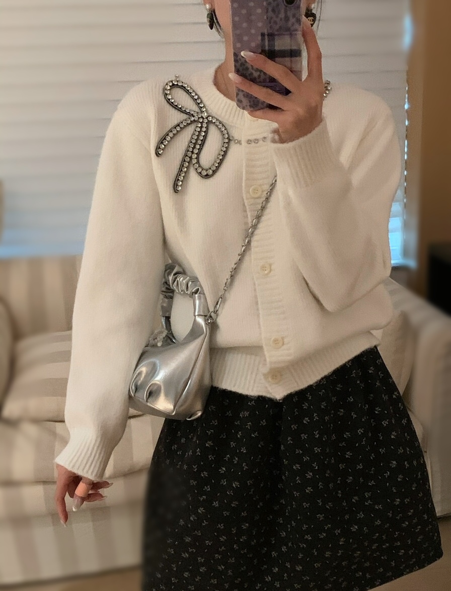 OLA韓國直郵㊣女裝新品時尚人氣25秋冬休閑真品推薦職業針織衫mellor/OLA針織衫