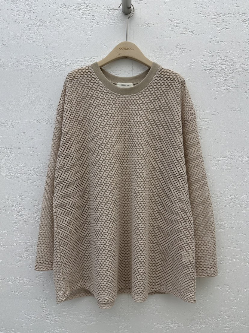 GORGEOUS東大門㊣實拍女士新品人氣時尚推薦長袖T恤棉質長款GORGEOUS長袖T恤圖色2