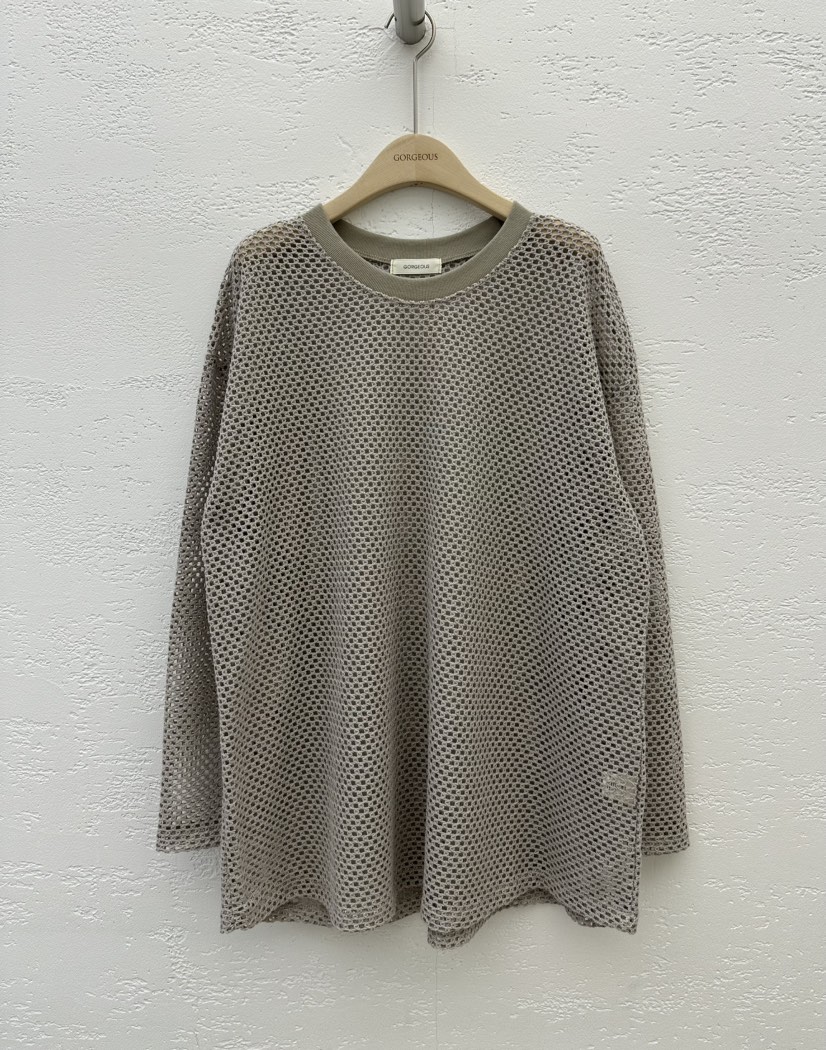 GORGEOUS東大門㊣實拍女士新品人氣時尚推薦長袖T恤棉質長款GORGEOUS長袖T恤圖色3
