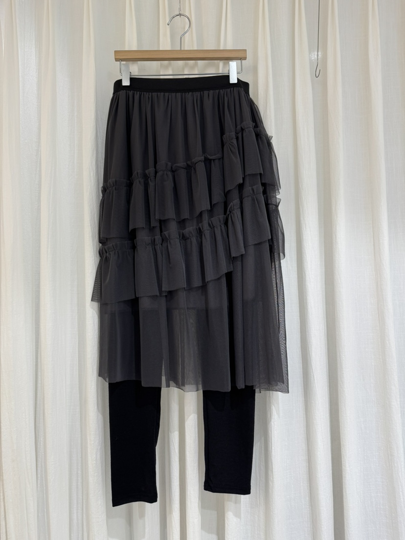 COKKIRI韓國直郵㊣女士新品推薦真品時尚熱賣人氣職業裙褲褶皺COKKIRI裙褲圖色3