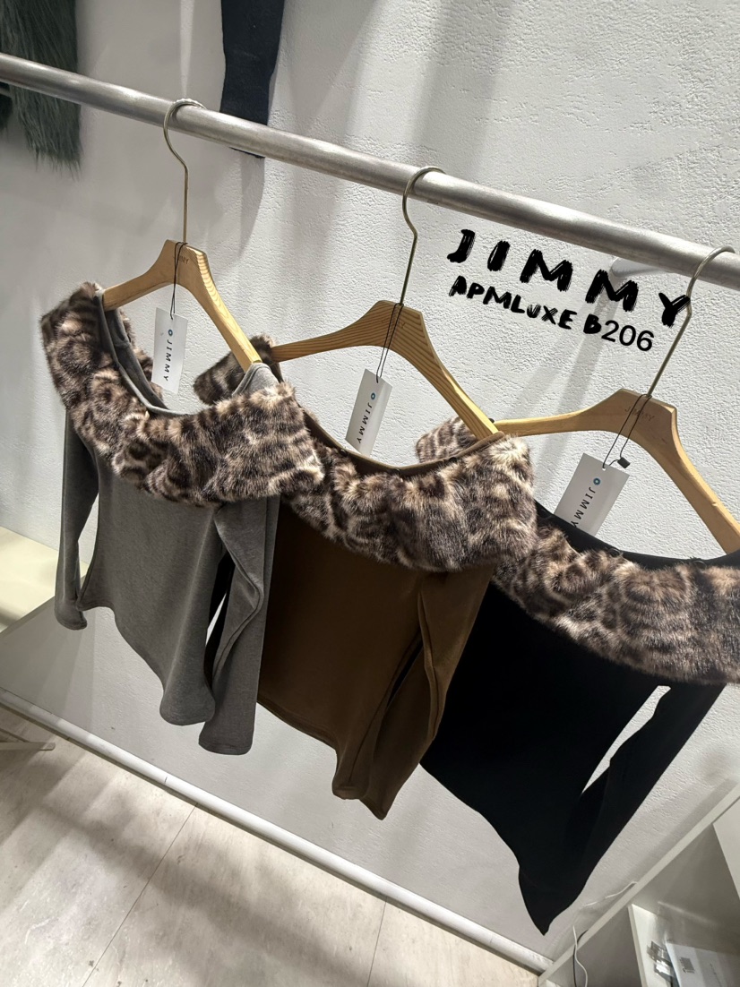 JIMMY韓國直郵㊣女裝新品人氣職業25秋冬熱賣時尚真品長袖T恤JIMMY/REMAKE長袖T恤