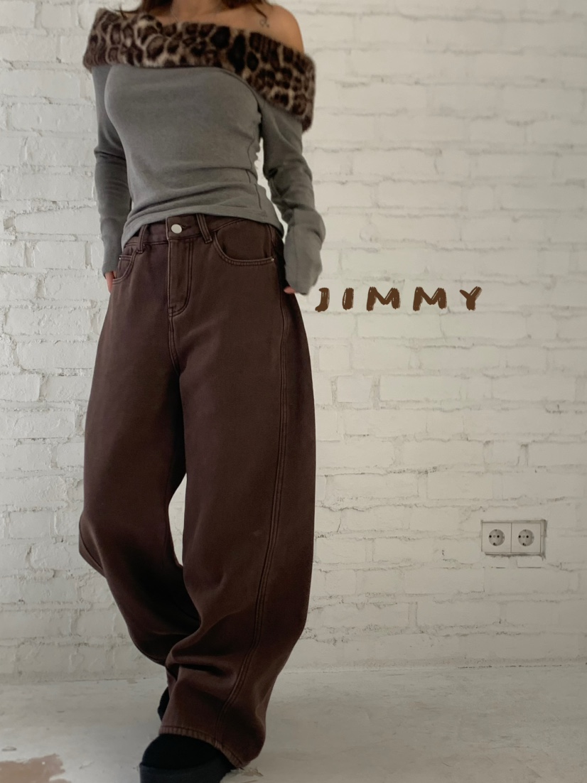 JIMMY韓國直郵㊣女裝新品人氣職業25秋冬熱賣時尚真品長袖T恤JIMMY/REMAKE長袖T恤