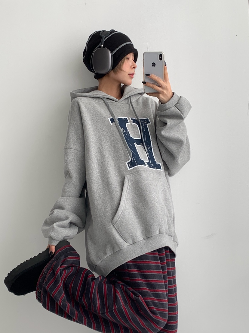 COME OPEN韓國代購㊣女裝新品時尚熱賣推薦真品衛衣連帽衫COMP-(COME OPEN)衛衣