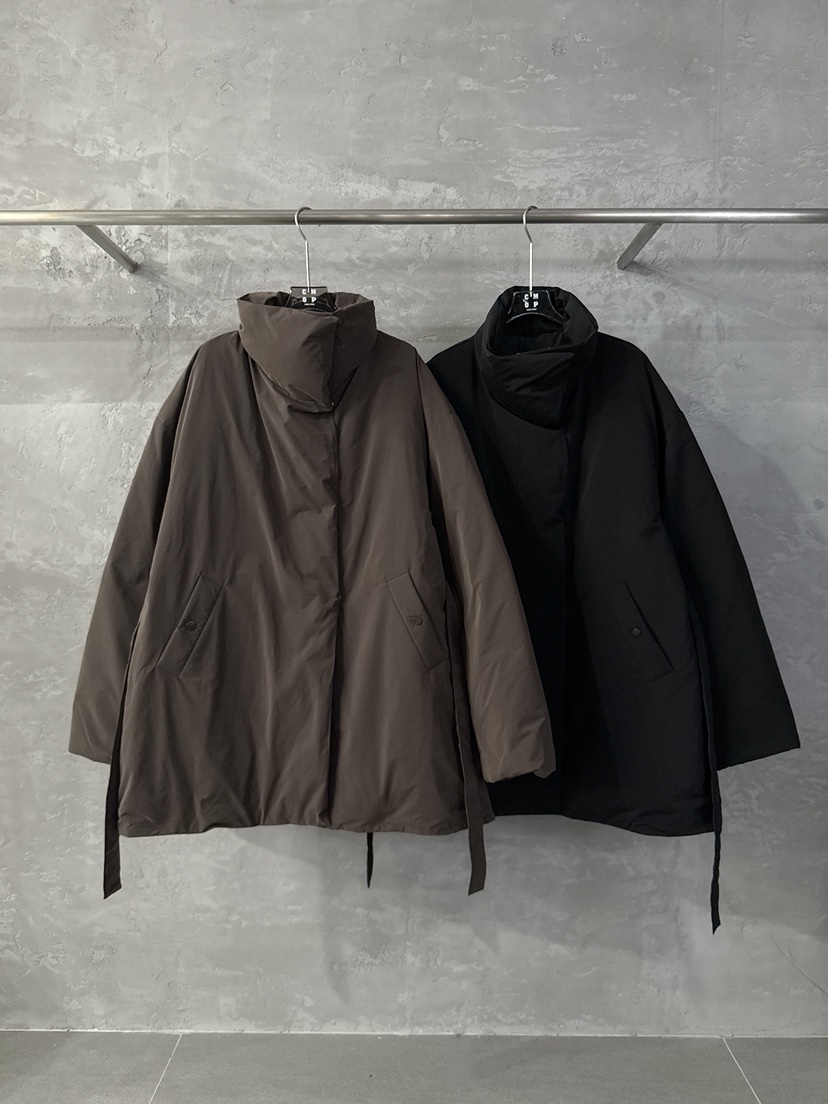 COME OPEN韓國直郵㊣女士新品25秋冬長款羽絨服含腰帶鴨毛鴨絨COMP-(COME OPEN)長款羽絨服