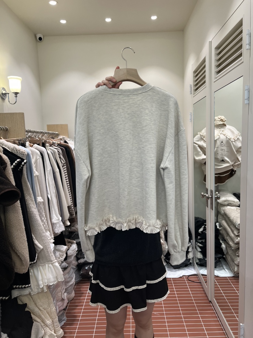 BE&amp;BE東大門㊣實拍女裝新款人氣真品推薦休閑時尚衛衣BE&be衛衣