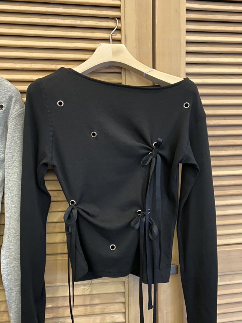 NUT韓國直郵㊣女裝新款推薦人氣真品熱賣時尚職業休閑長袖T恤NUT長袖T恤圖色2