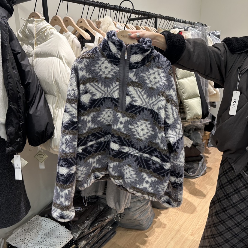 ORE-P東大門㊣實拍女士新款熱賣25秋冬休閑職業時尚推薦衛衣ORE衛衣圖色2