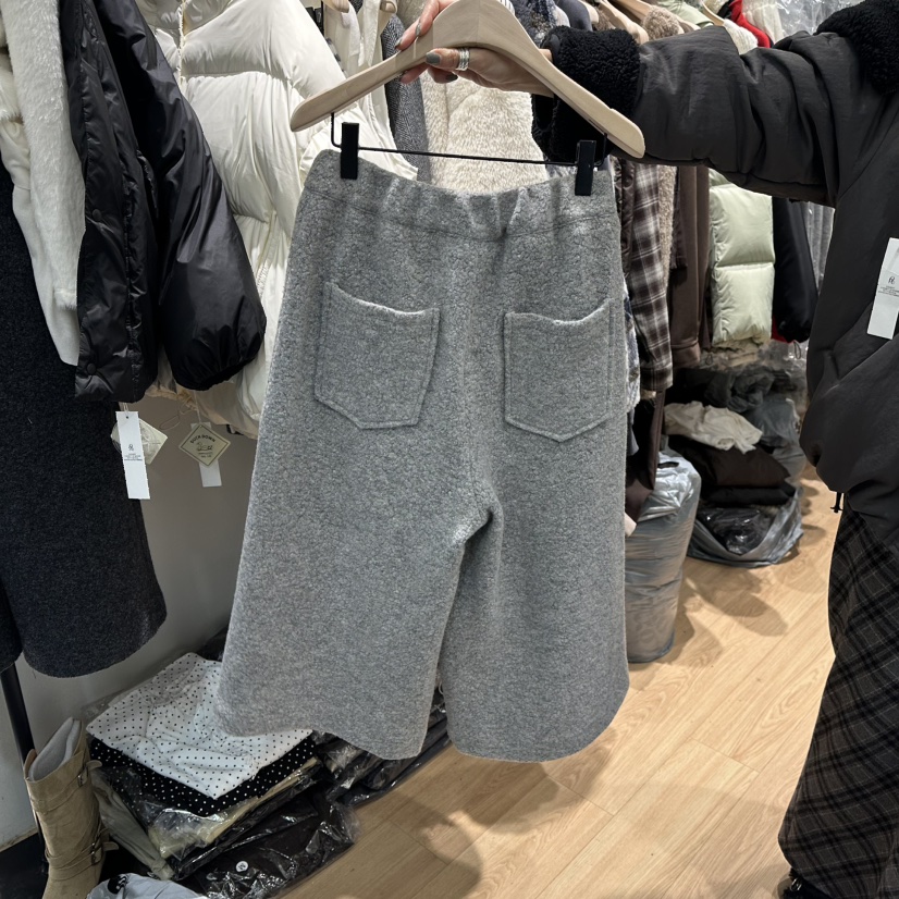 ORE-P東大門㊣代購女士新款熱賣25秋冬真品人氣推薦短褲羊毛ORE短褲