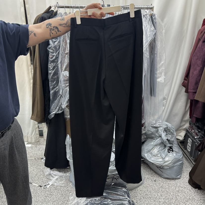 ONEBYTWO東大門㊣代購女裝新款真品人氣時尚休閑褲羊毛雙層ONE BY TWO休閑褲