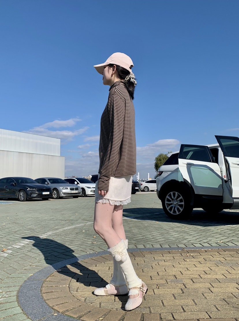 STICK WITH韓國代購㊣女士新品真品熱賣職業人氣25秋冬長袖T恤STICK WITH長袖T恤