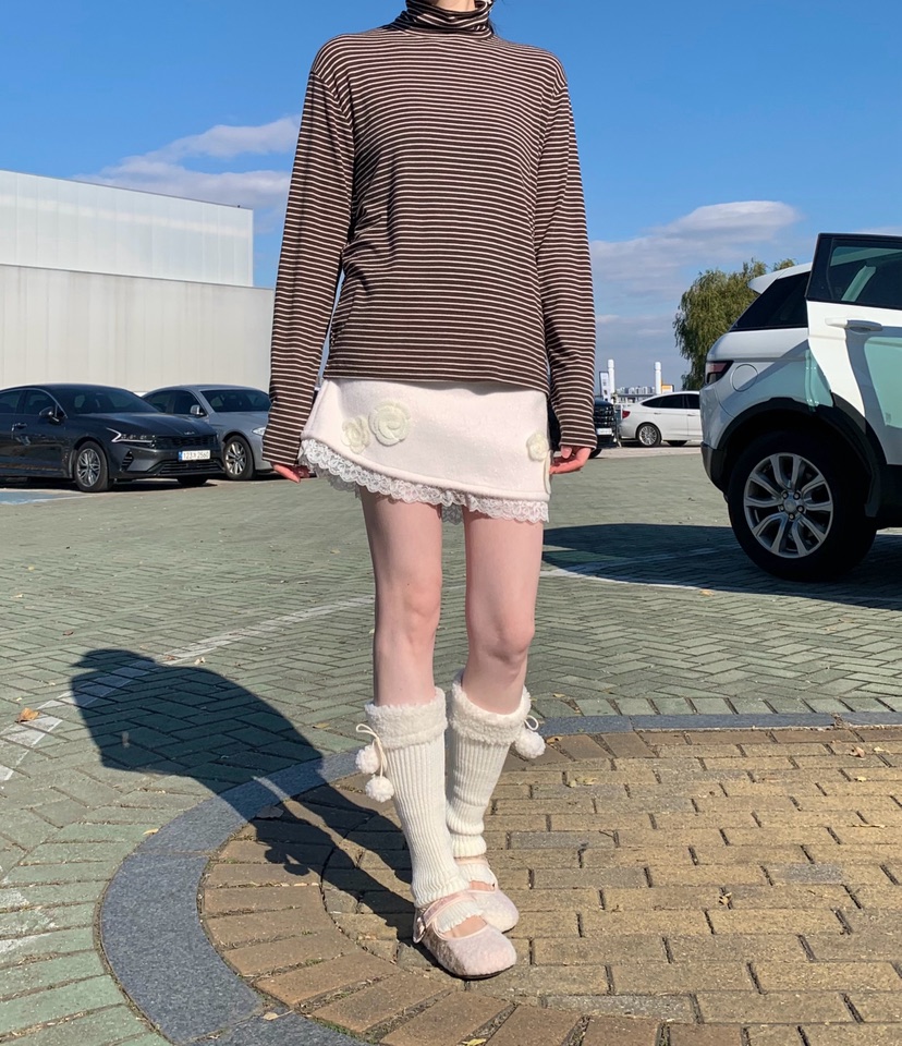 STICK WITH韓國代購㊣女士新品真品熱賣職業人氣25秋冬長袖T恤STICK WITH長袖T恤