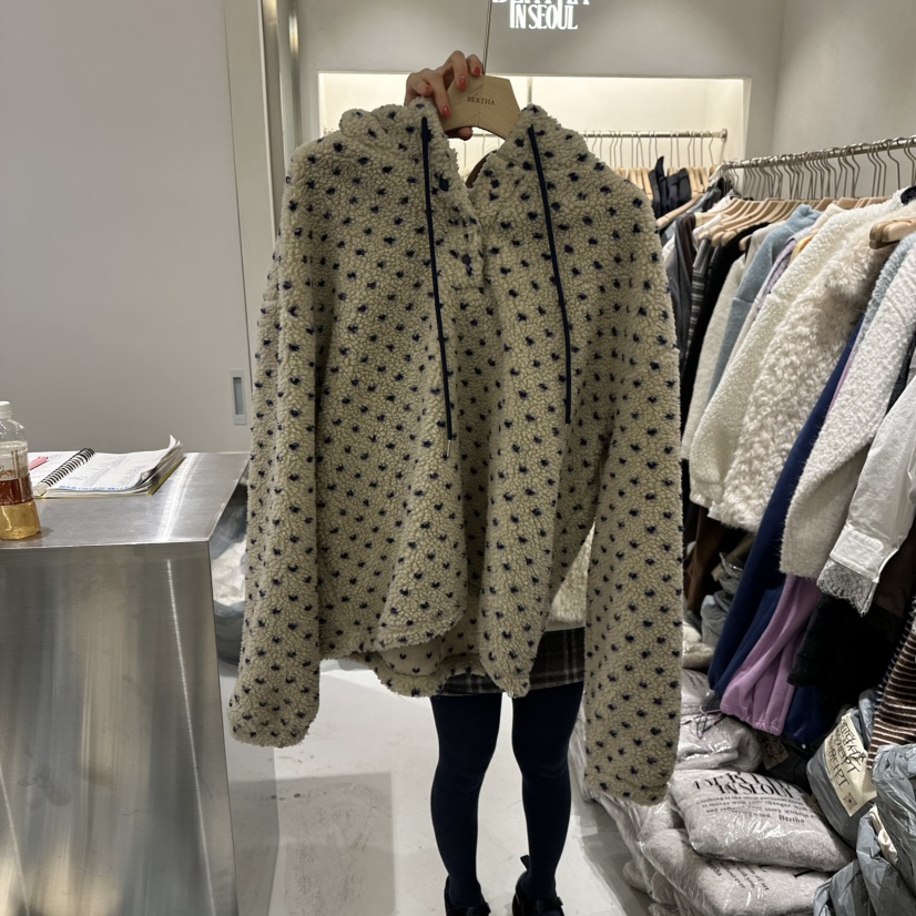 BERTHA韓國直郵㊣女裝新款人氣時尚25秋冬職業熱賣推薦衛衣BERTHA衛衣圖色1