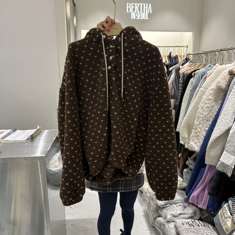 BERTHA韓國直郵㊣女裝新款人氣時尚25秋冬職業熱賣推薦衛衣BERTHA衛衣圖色2