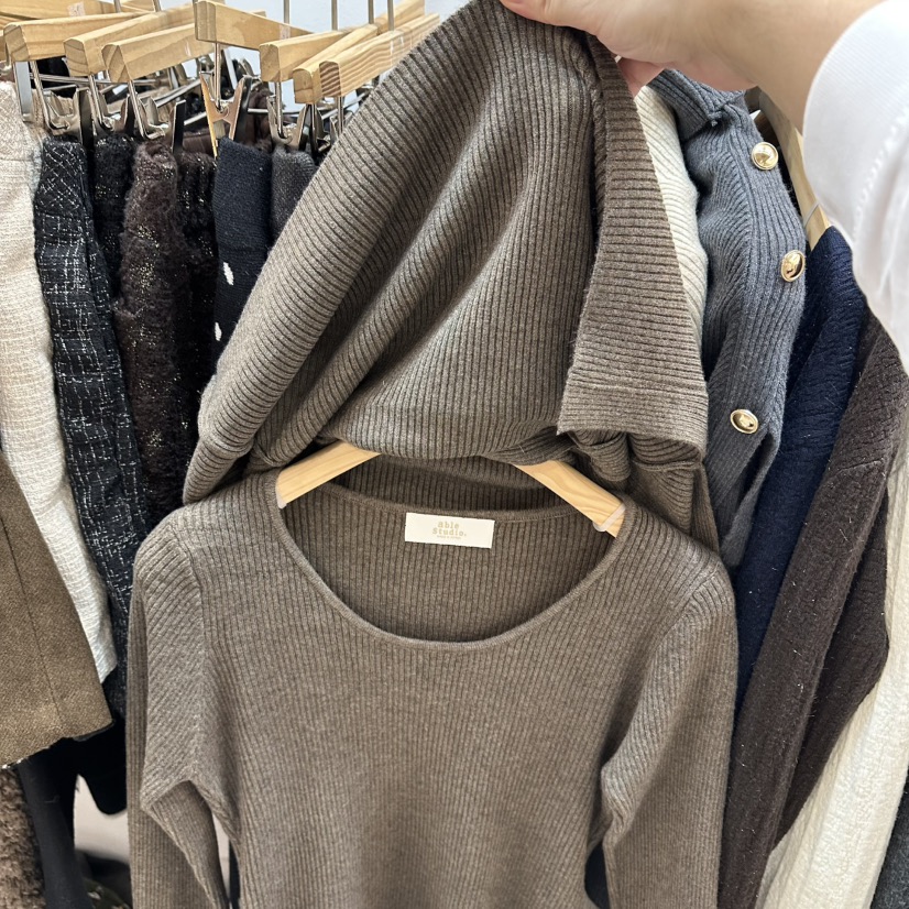 ABLESTUDIO東大門㊣代購女士新款推薦職業休閑套裝兩件套披肩ABLESTUDIO套裝