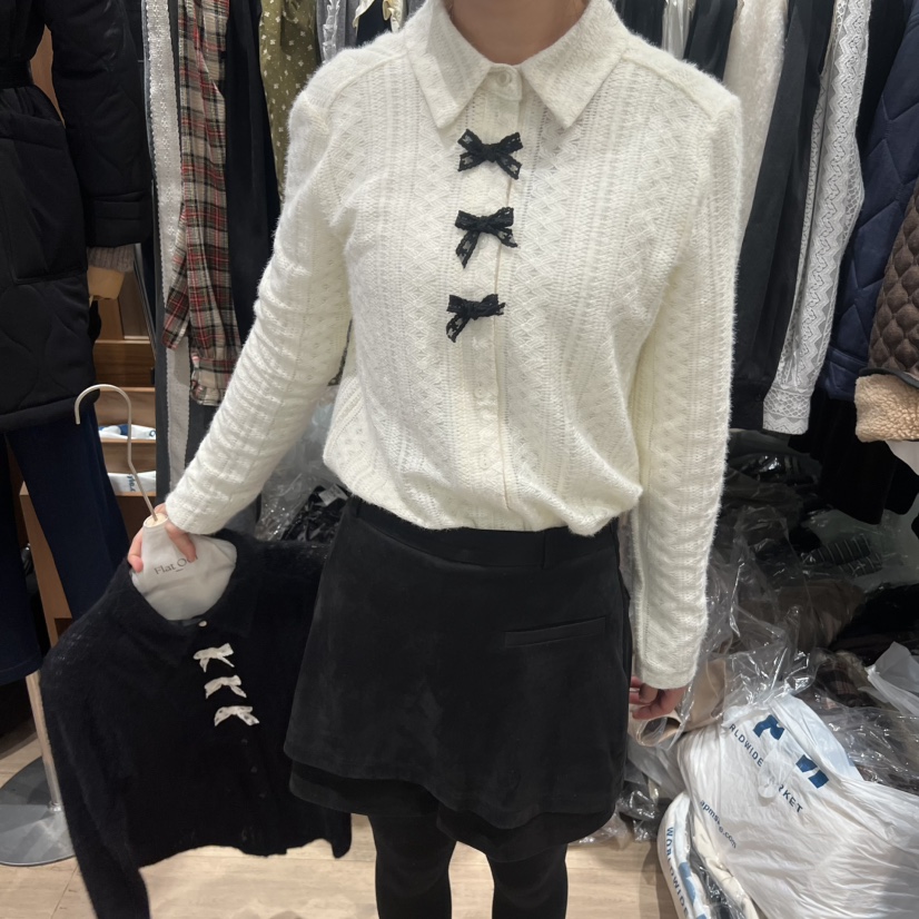 OGI東大門㊣直郵女士新款人氣真品推薦25秋冬熱賣休閑針織衫FLat OGI針織衫圖色1