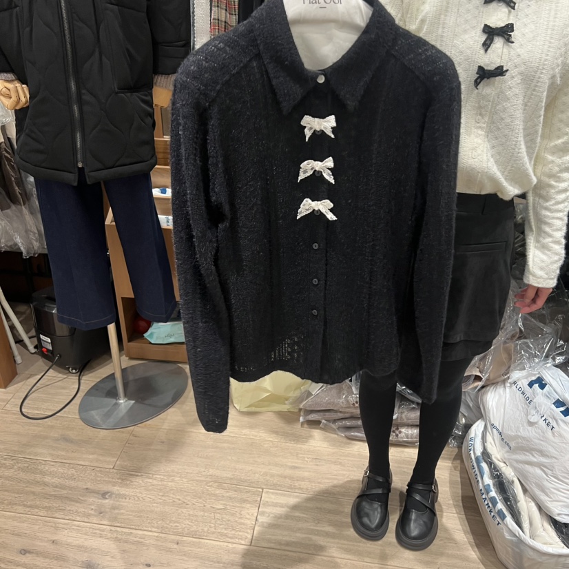 OGI東大門㊣直郵女士新款人氣真品推薦25秋冬熱賣休閑針織衫FLat OGI針織衫圖色2