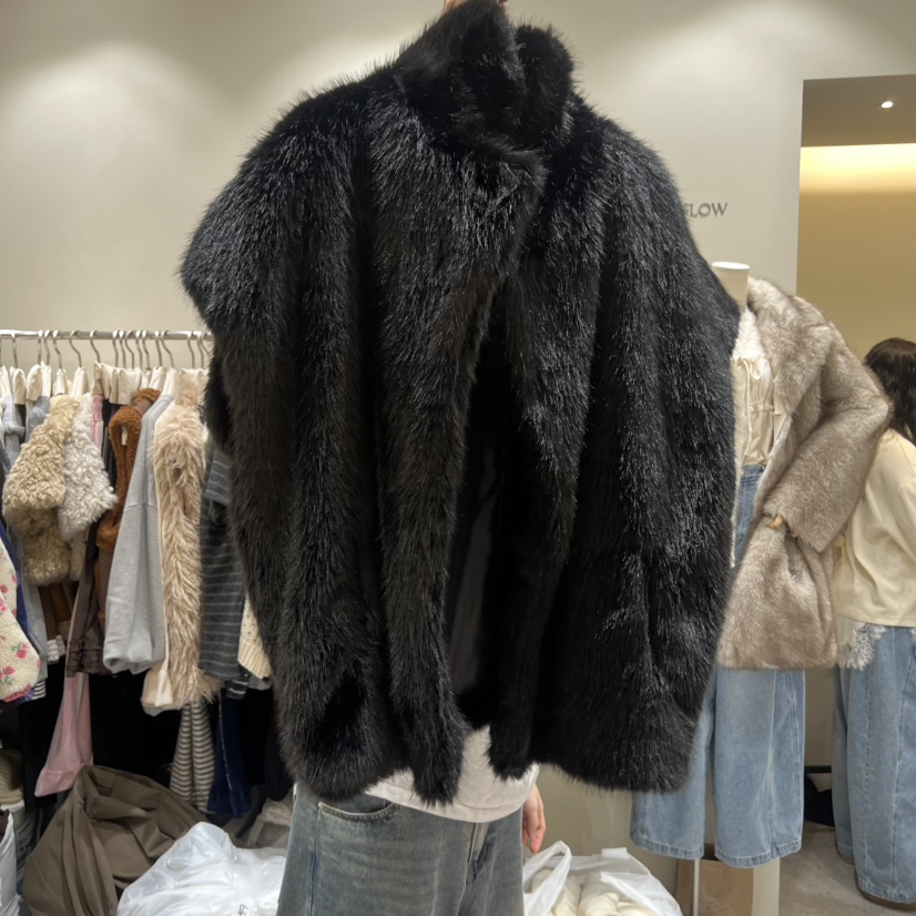 BY FLOW東大門㊣實拍女士新款人氣時尚25秋冬職業馬甲狐貍BY FLOW馬甲圖色1