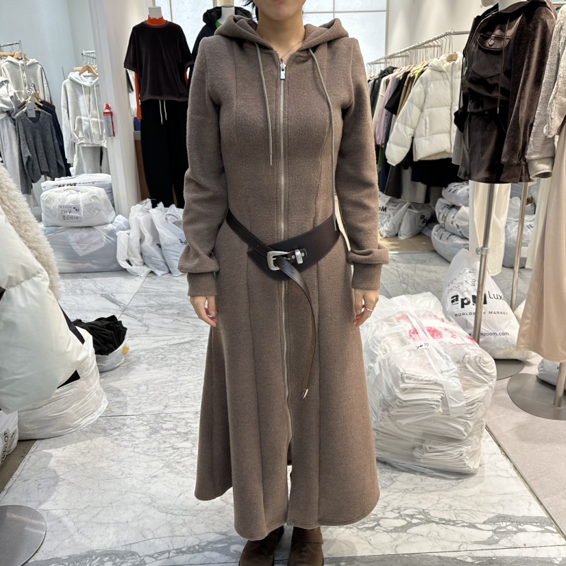 MAGNOLIA36-L韓國直郵㊣女裝新款時尚推薦休閑連衣裙不含腰包MAGNOLIA36-L連衣裙圖色2