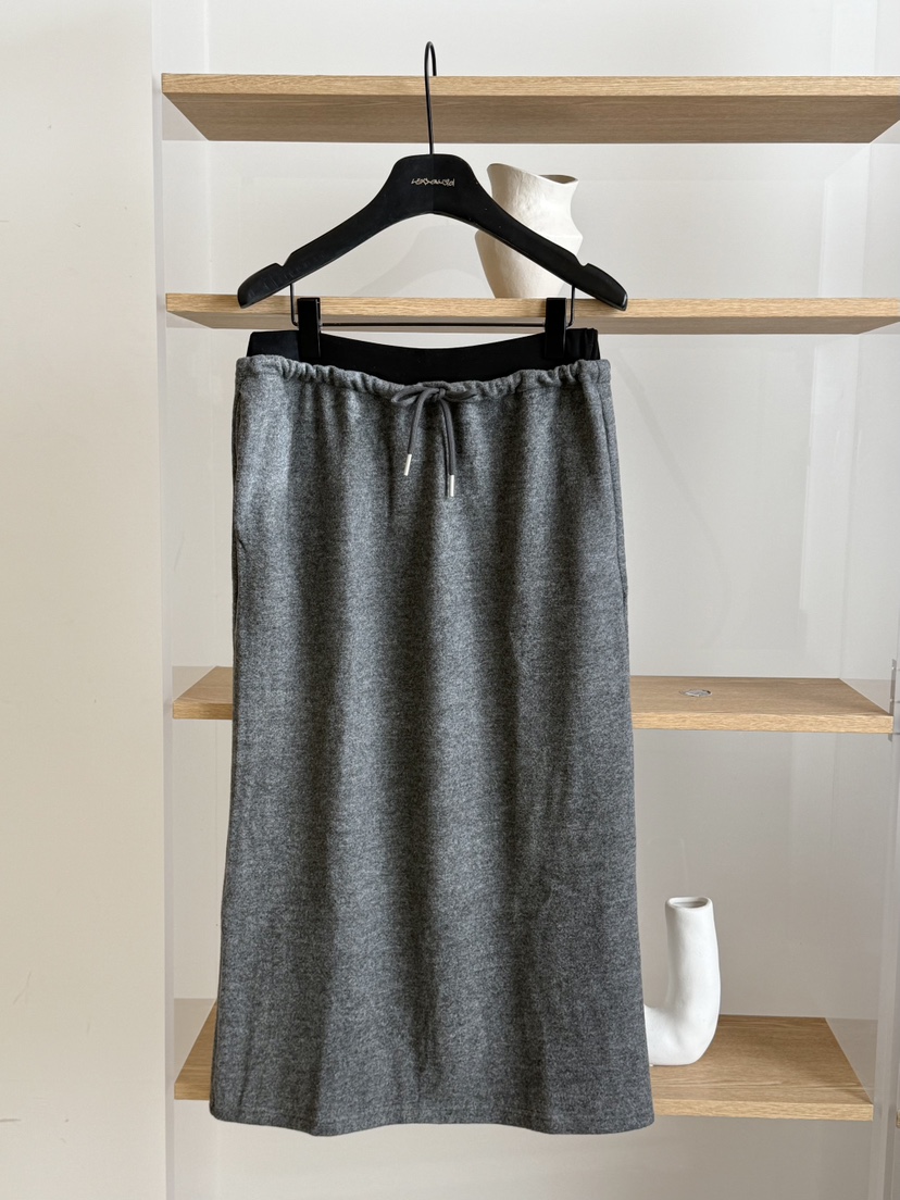 LARCENCICL東大門㊣實拍女士新款人氣休閑推薦職業時尚長裙LARCENCICL長裙圖色1