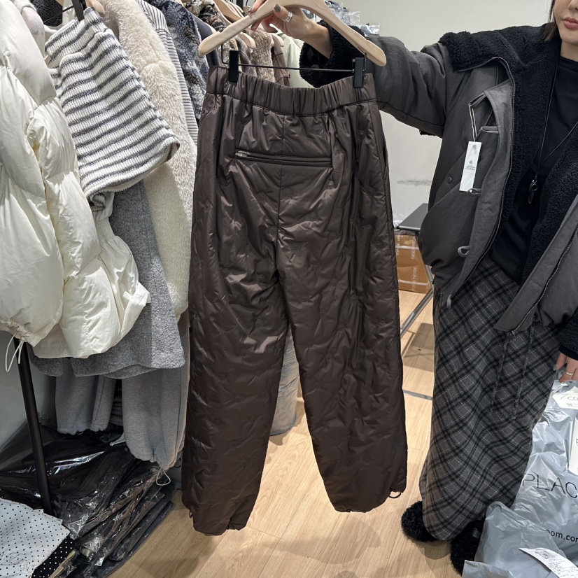 ORE-P韓國代購㊣女裝新品休閑人氣25秋冬時尚職業休閑褲填充ORE休閑褲