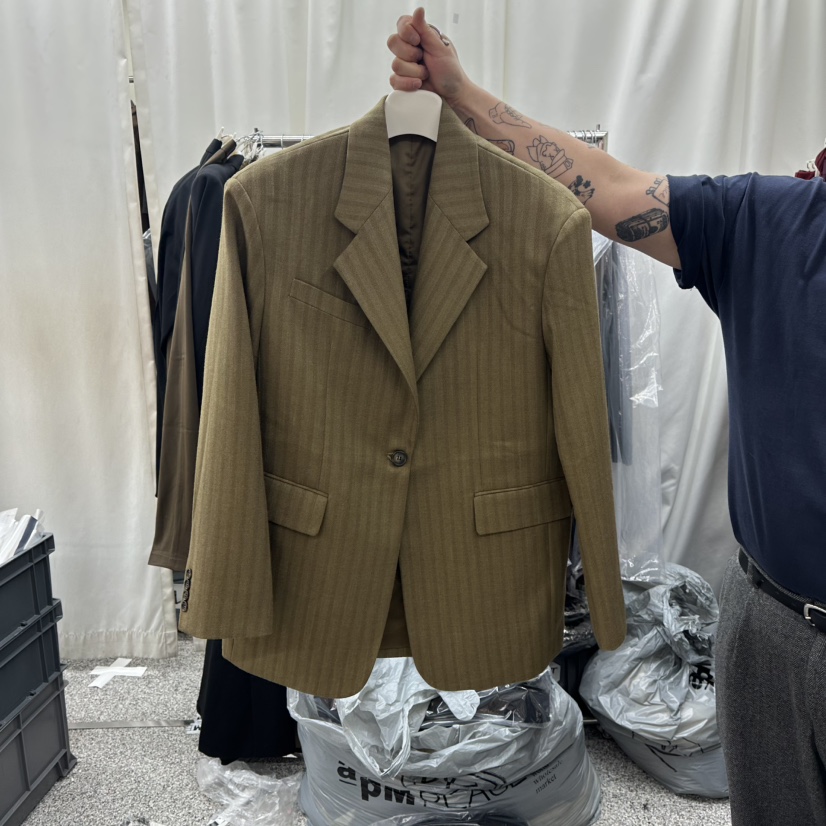 ONEBYTWO東大門㊣直郵女裝新款推薦職業時尚熱賣真品短款大衣ONE BY TWO短款大衣圖色2