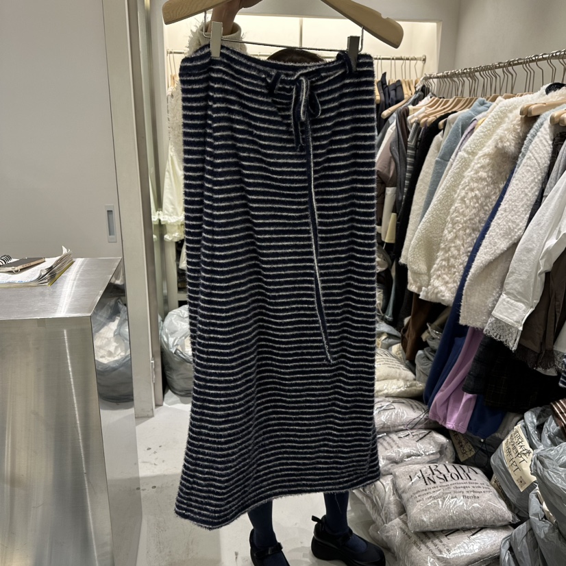 BERTHA東大門㊣直郵女裝新款25秋冬職業熱賣休閑時尚人氣長裙BERTHA長裙圖色1