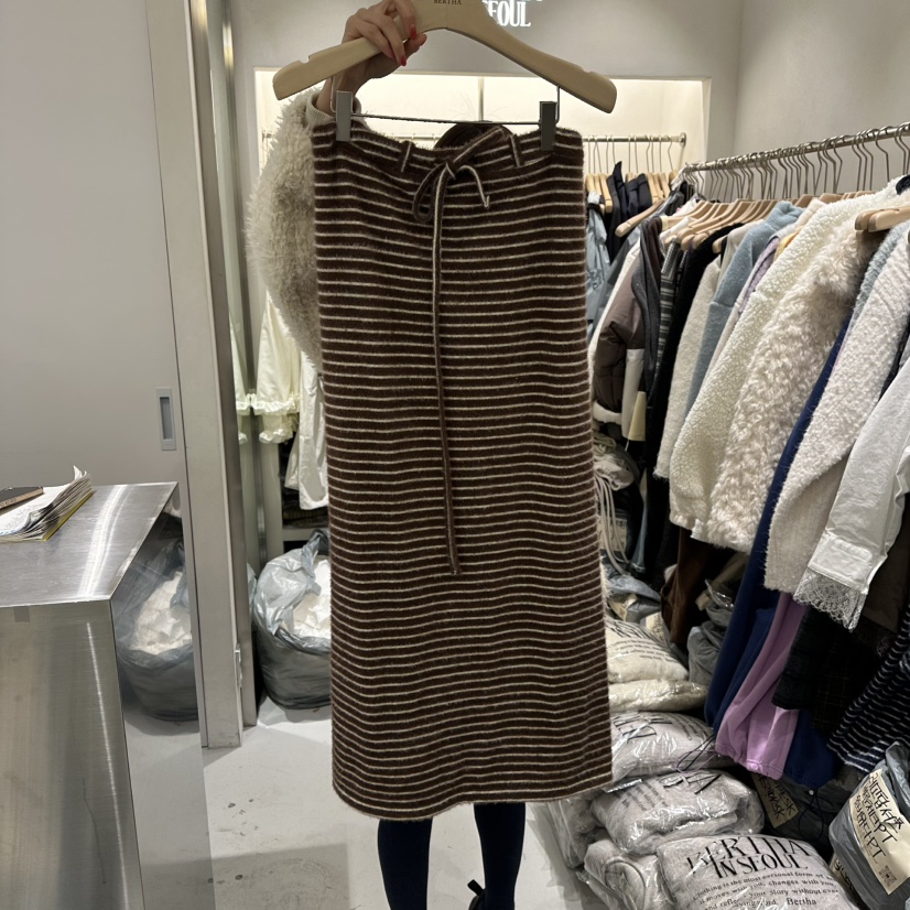 BERTHA東大門㊣直郵女裝新款25秋冬職業熱賣休閑時尚人氣長裙BERTHA長裙圖色2