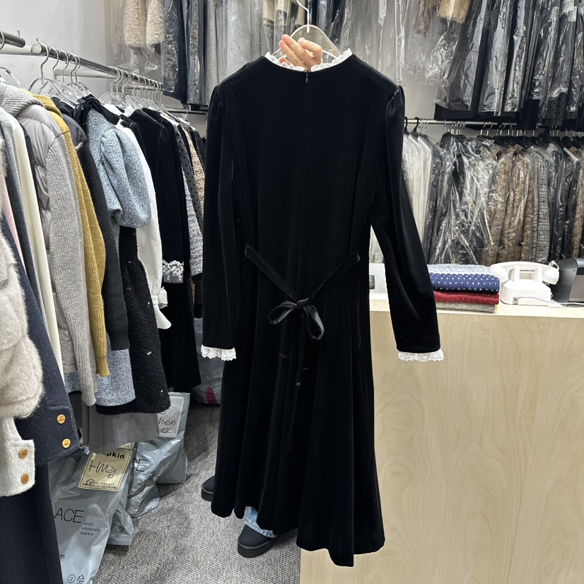 ANNA VERRY-P東大門㊣直郵女裝新款25秋冬推薦休閑連衣裙ANNA VERRY-P連衣裙