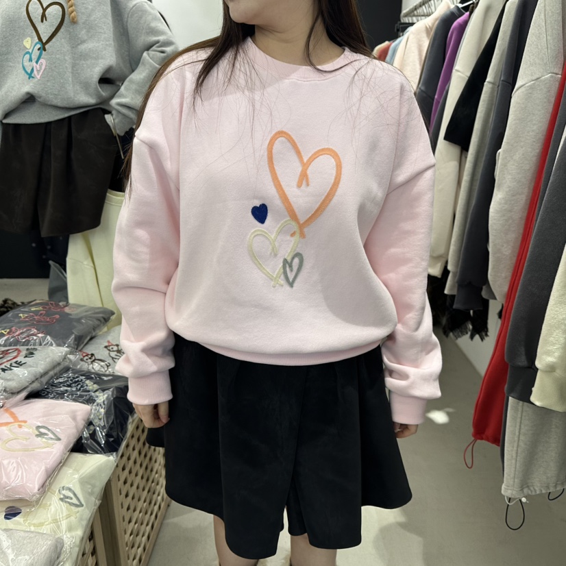 A.CES東大門㊣實拍女裝新款熱賣時尚人氣職業25秋冬衛衣加絨A.CES衛衣圖色3