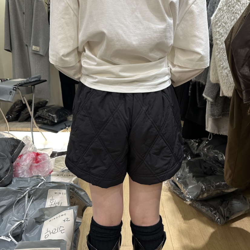 WINSOME韓國直郵㊣女裝新款熱賣休閑真品人氣職業推薦25秋冬短褲WINSOME短褲