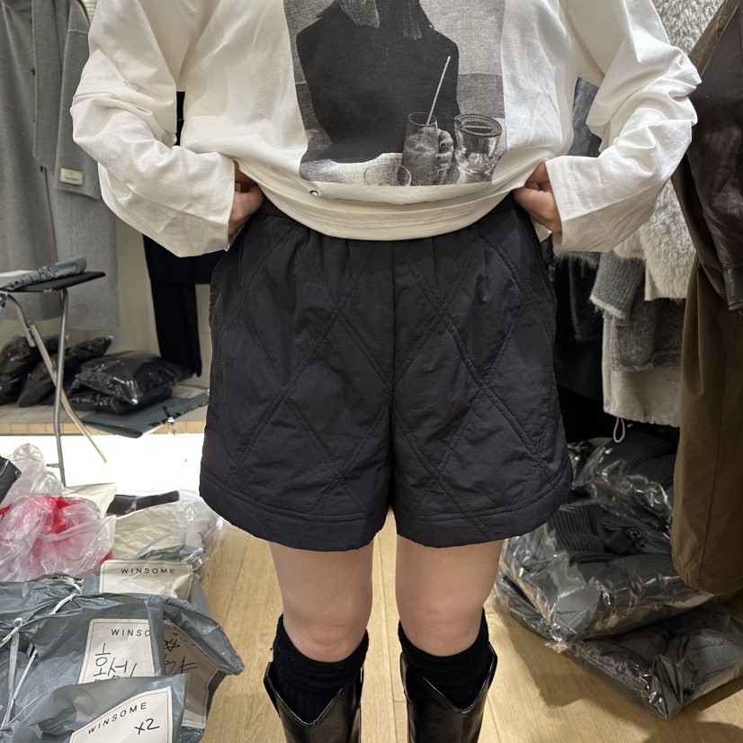 WINSOME韓國直郵㊣女裝新款熱賣休閑真品人氣職業推薦25秋冬短褲WINSOME短褲圖色2