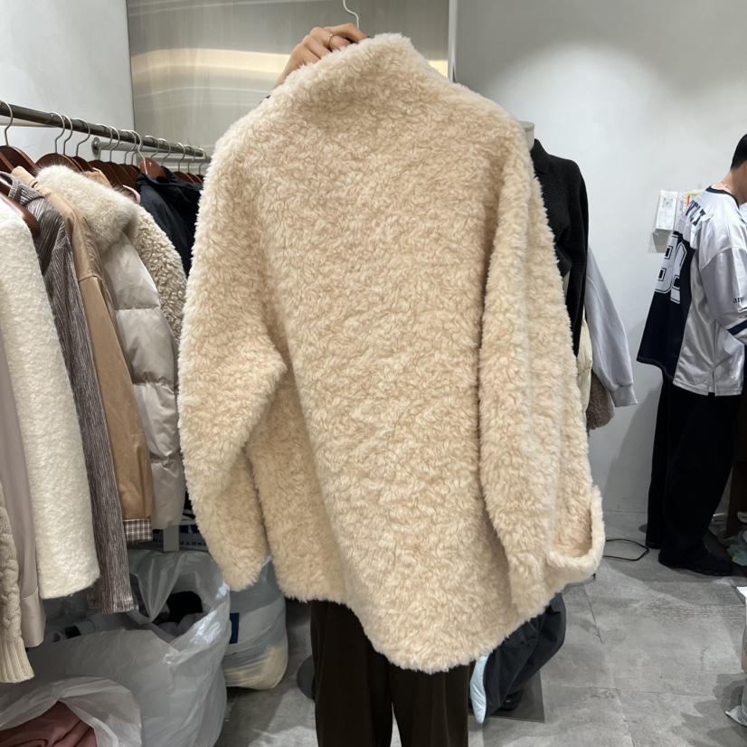 CHAE東大門㊣代購女裝新品休閑25秋冬時尚職業短款大衣羊毛CHAE短款大衣