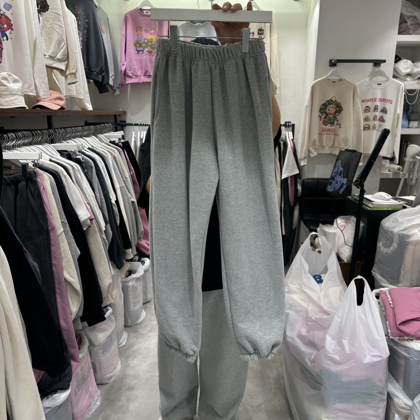 EVE韓國代購㊣女裝新品推薦休閑真品人氣職業時尚休閑褲加絨EVE休閑褲圖色2