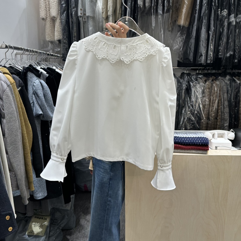 ANNA VERRY-P韓國直郵㊣女士新品真品熱賣人氣襯衫蕾絲衫ANNA VERRY-P襯衫/蕾絲衫