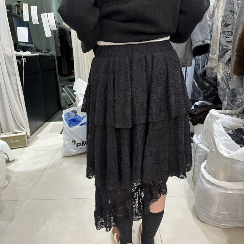 EGG IS韓國代購㊣女士新品25秋冬職業熱賣推薦時尚人氣長裙EGG IS長裙