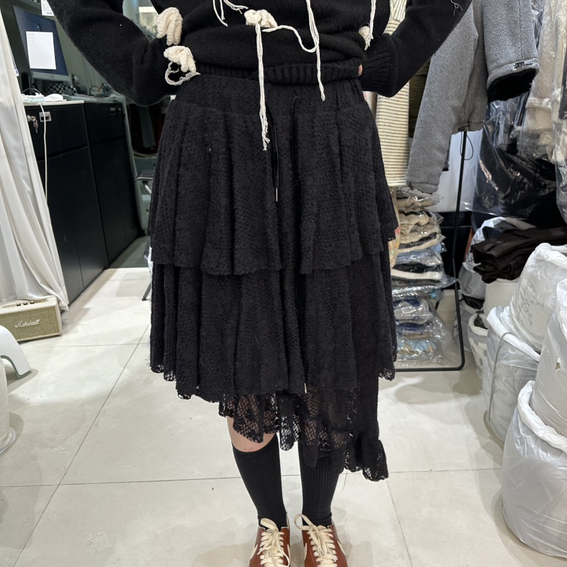 EGG IS韓國代購㊣女士新品25秋冬職業熱賣推薦時尚人氣長裙EGG IS長裙圖色2