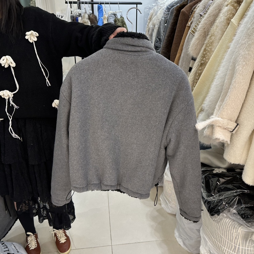 EGG IS東大門㊣實拍女士新款推薦熱賣人氣真品職業夾克兩面穿EGG IS夾克