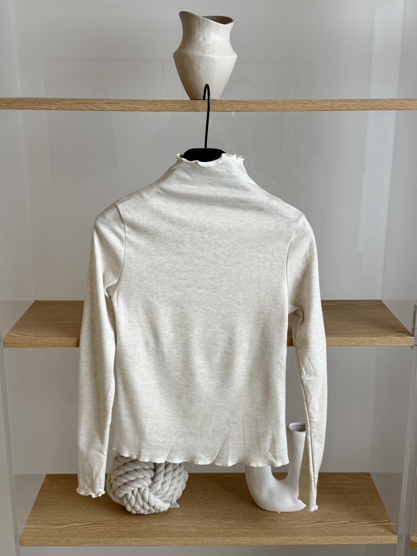 LARCENCICL東大門㊣直郵女士新品熱賣25秋冬休閑推薦長袖T恤LARCENCICL長袖T恤圖色1