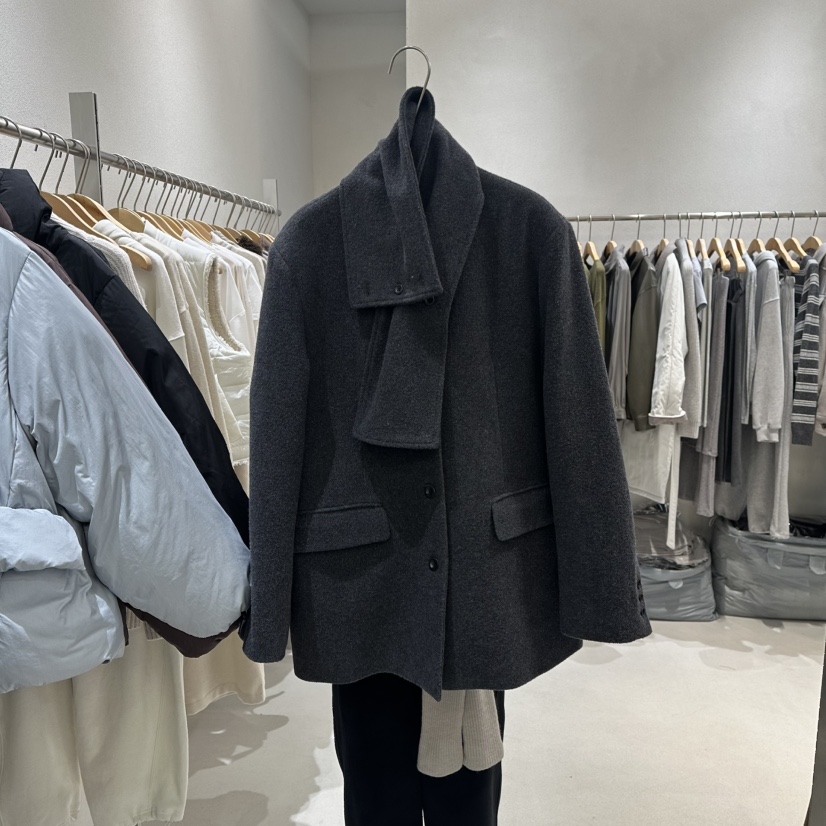 OVU韓國代購㊣女裝新款人氣職業熱賣真品休閑推薦時尚25秋冬夾克OVU夾克圖色1