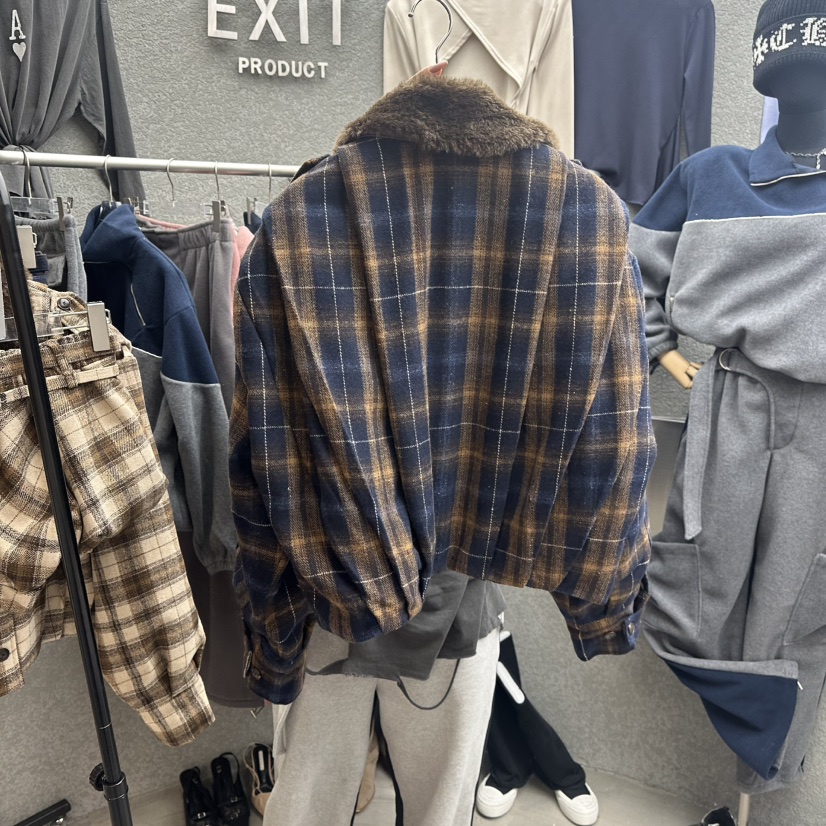 EXIT韓國直郵㊣女士新款休閑25秋冬推薦時尚職業人氣熱賣夾克EXIT夾克