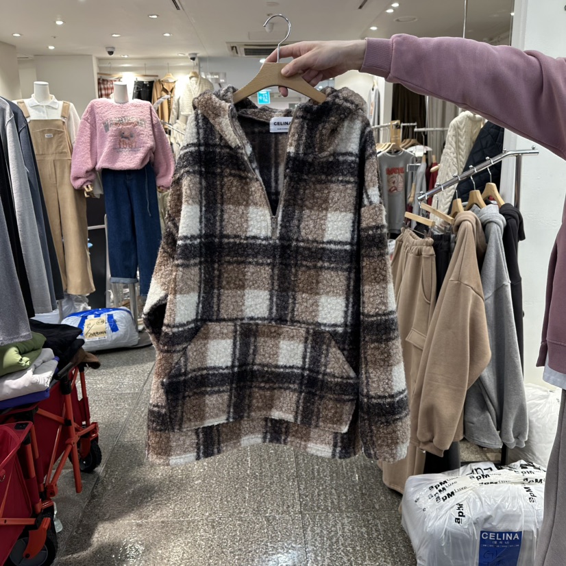 CELINA韓國代購㊣女裝新款真品推薦休閑熱賣25秋冬時尚衛衣CELI_NA衛衣圖色2
