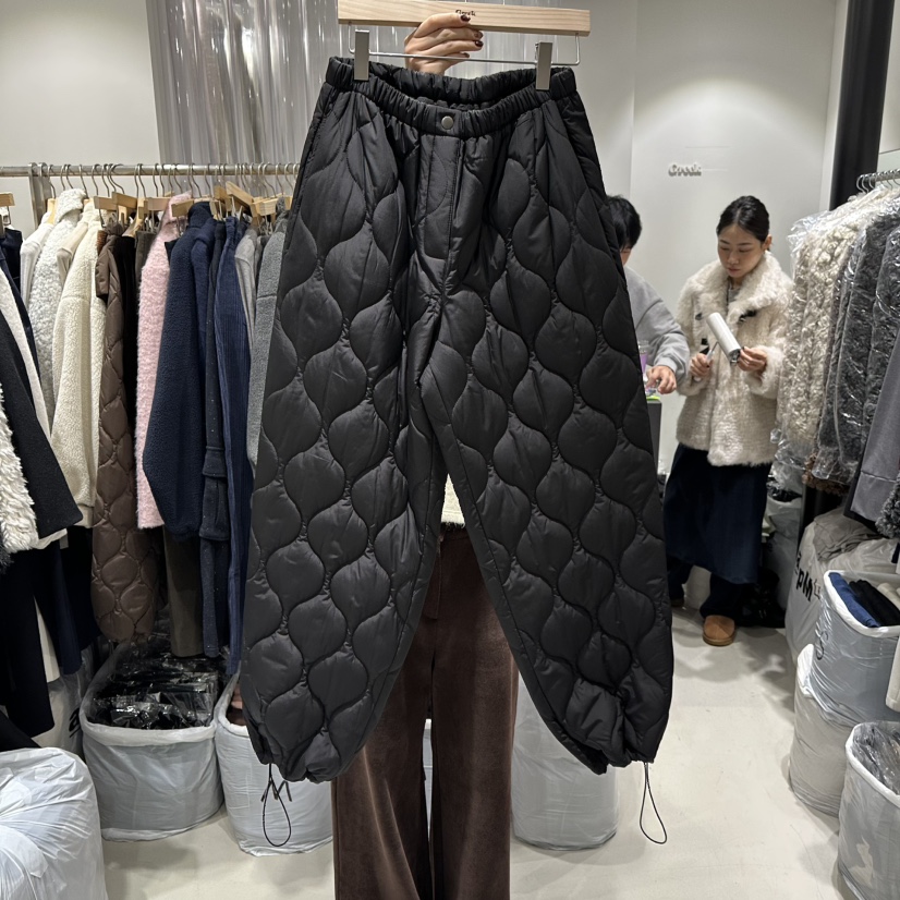 GREEK東大門㊣代購女裝新款熱賣人氣時尚休閑職業休閑褲絎縫GREEK休閑褲圖色2