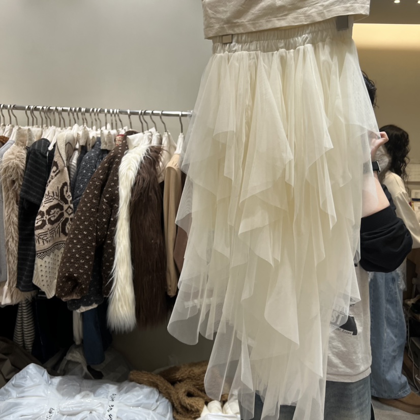 BY FLOW東大門㊣實拍女裝新款時尚熱賣人氣職業半身裙中短裙BY FLOW半身裙/中短裙