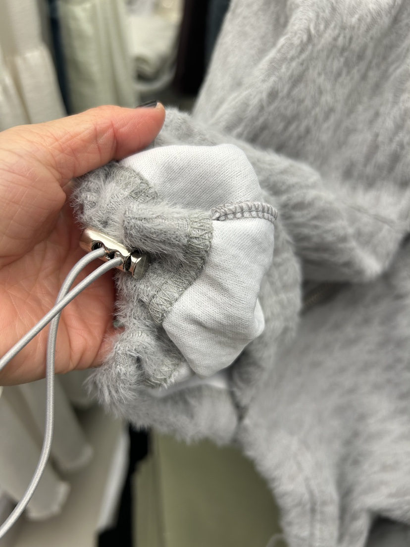 AS THOUGHT東大門㊣代購女士新款時尚人氣休閑衛衣開衫連帽AS THOUGHT衛衣