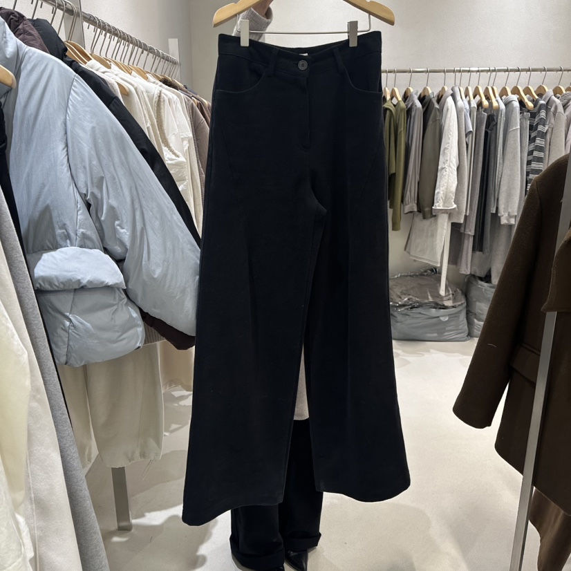 OVU東大門㊣直郵女裝新品職業熱賣時尚休閑25秋冬休閑褲加絨OVU休閑褲圖色2