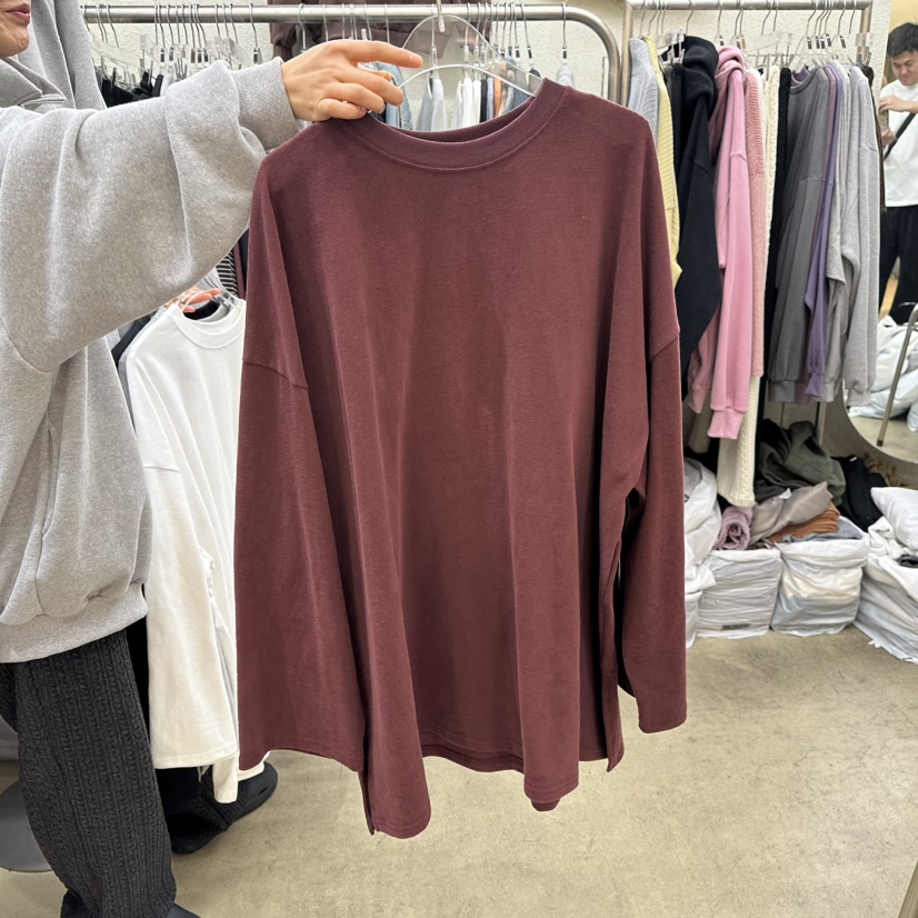 MAGOT東大門㊣代購女裝新款推薦真品人氣休閑時尚職業長袖T恤IIIΛGOT/MAGOT長袖T恤圖色4